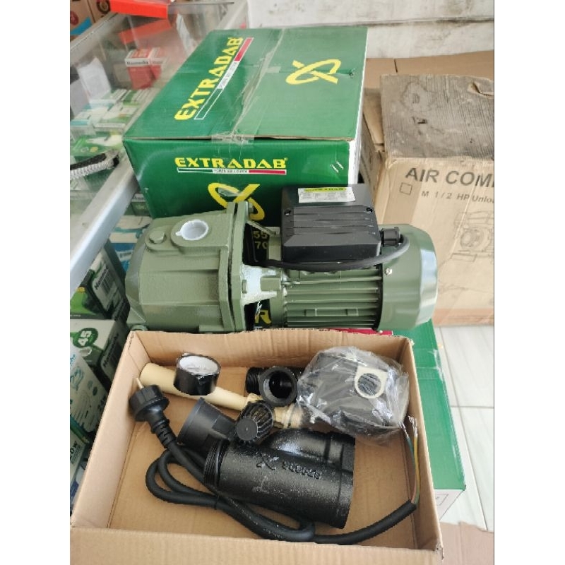 pompa air jet pump DAB dp255 buat kedalaman 30 meter asli dab indonesia
