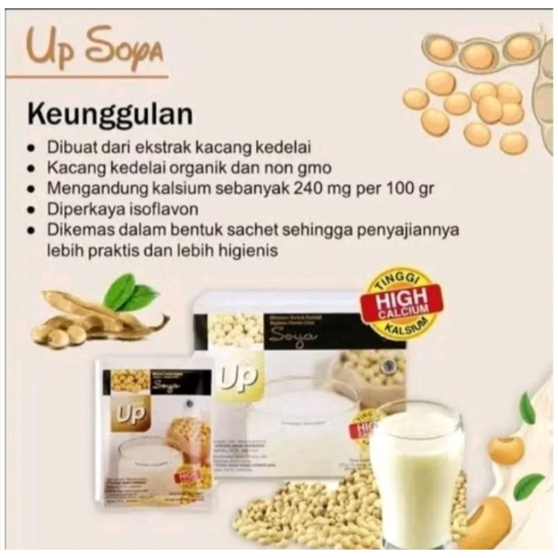 

CNI UP SOYA Minuman Sari Kedelai Tinggi Kalsium