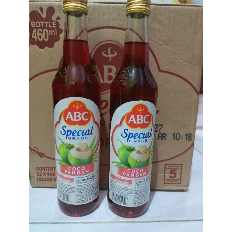 

ABC sirup special grade cocopandan (exp 2027)