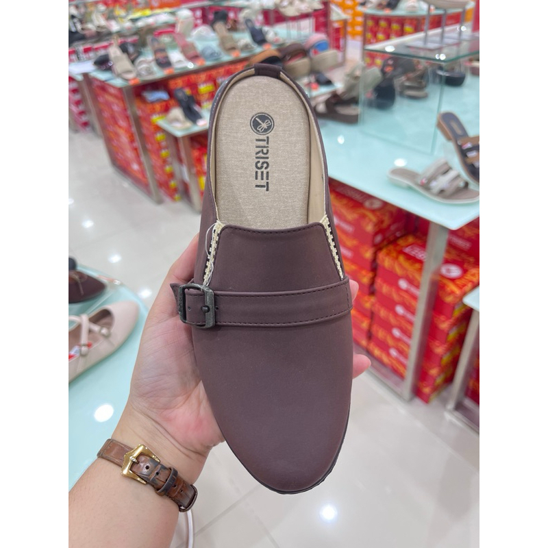 Sepatu Bustong Wanita Brand Triset | Sepatu selop wanita
