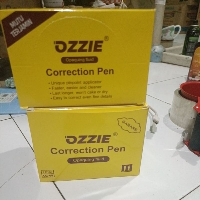 

Tipe x ozzie/ correction pen Ozzie 12 pch(1box)