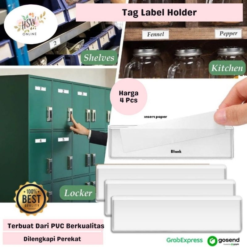 

Mika Label Price Tag Display Harga Transparan Mika Display Promo Card Holder Name Label Self Adhesive Tag Label Harga Rak Toko Display Kartu Promo Gantungan Promosi Rak Gudang Dapur Mini Market Serbaguna