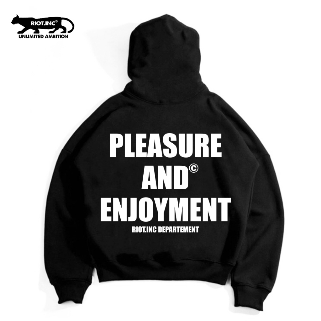 Hoodie Boxy Enjoy Riot | Riot.inc | Hoodie Pria Wanita