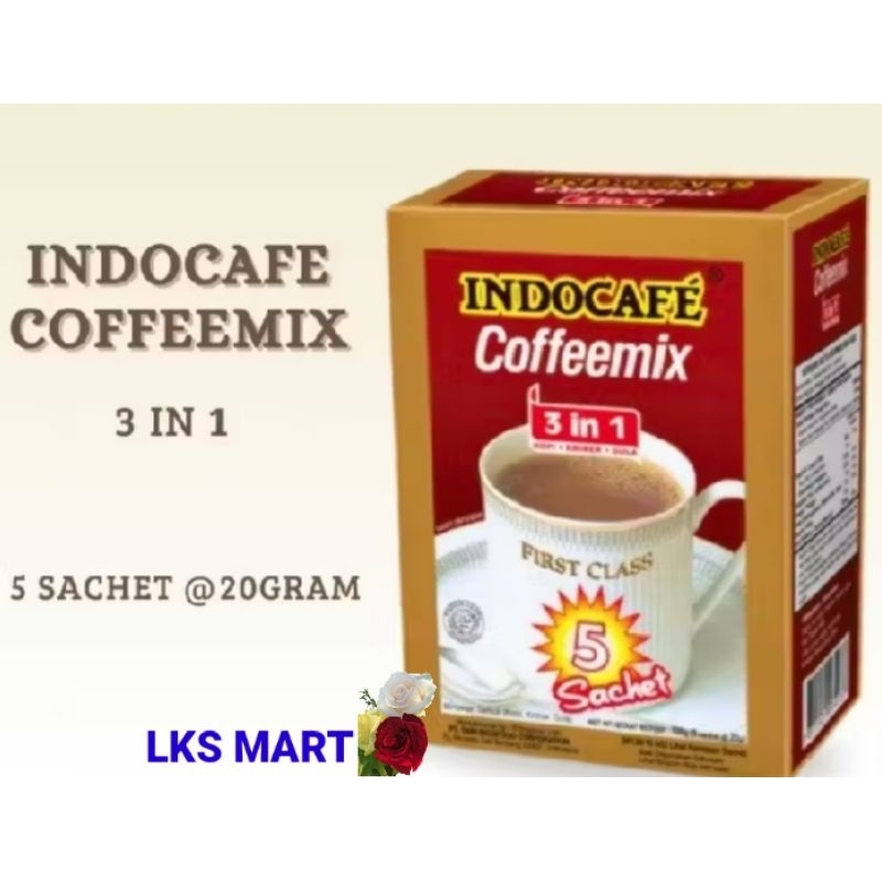 

Indocafe Coffemix 3 in 1 isi 5'Sachet