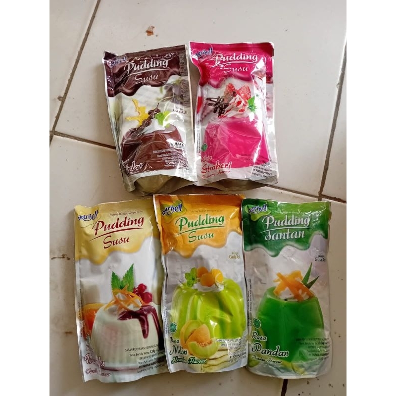 

Pudding Susu Nutrijell Aneka Rasa 120g