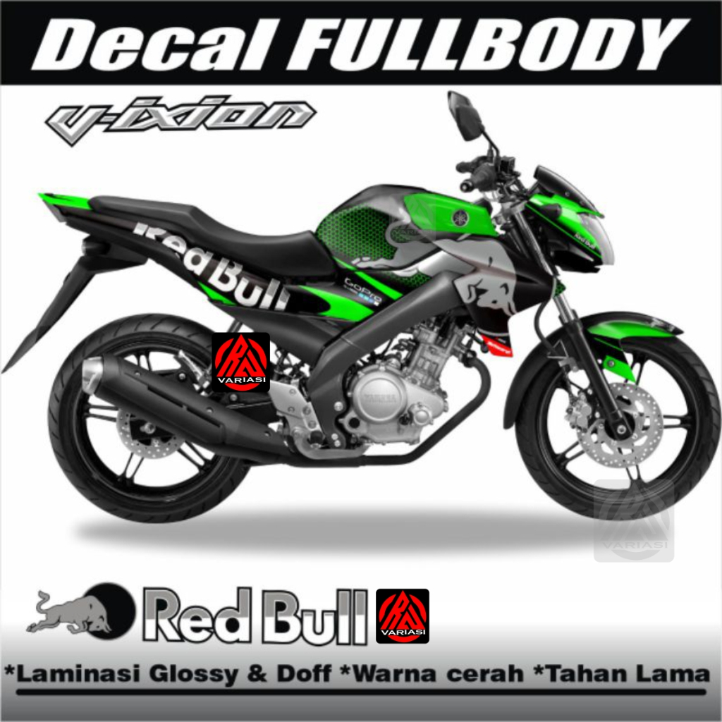 Decal Full Body Vixion NVL 2014 V-Drivean / Striping Stiker Yamaha Vixion NVL