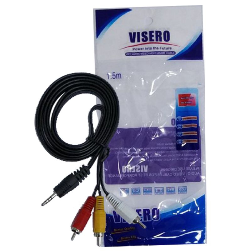 kabel rca 2in1 Jack 3meter