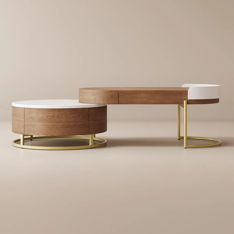 Meja Bar Minimalis Top Marmer Stone Felix Nesting