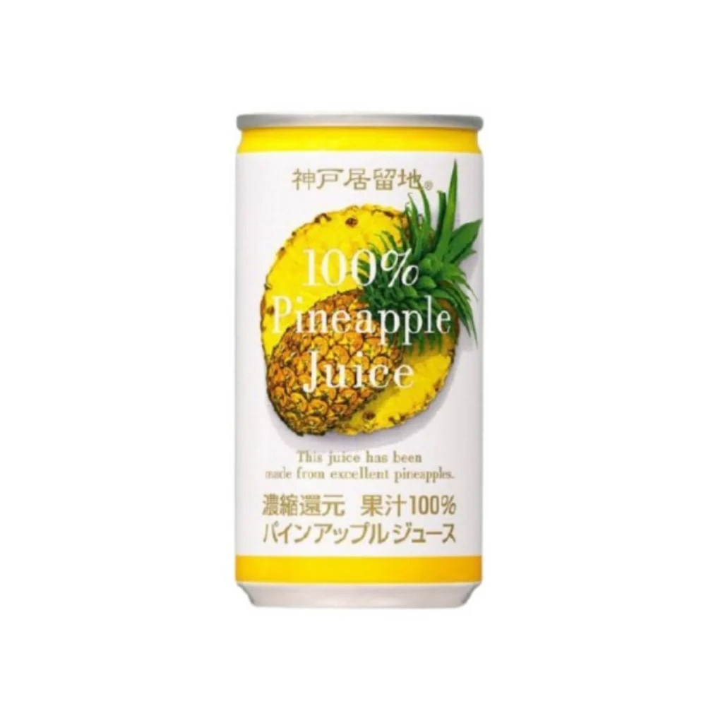 

Tominaga Kobe Kyoryuchi Pineapple Juice / Minuman Berperisa Nanas 185 Ml