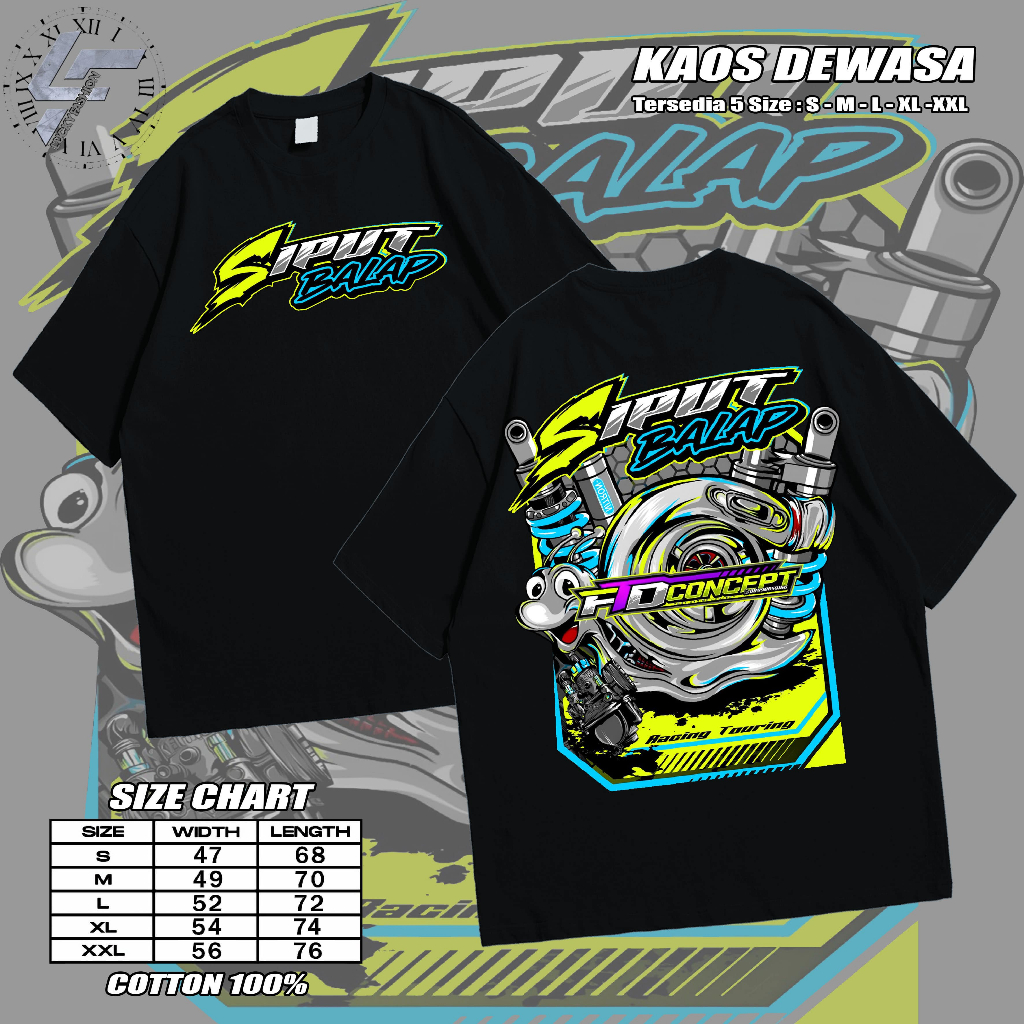 KAOS JDM TURBO SIPUT BALAP ENGINE DIESEL POWER KAOS KEKINIAN, KAOS SIPUT BALAP, RACING .KAOS DISTRO,