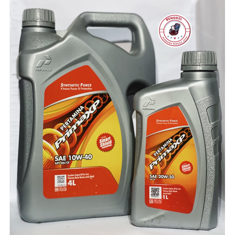Oli Pertamina PrimaXP (20W-50) & (10W-40)