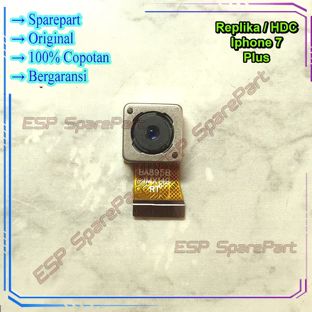 Kamera Replika Iphone 7 Plus Belakang / Camera Big Copotan