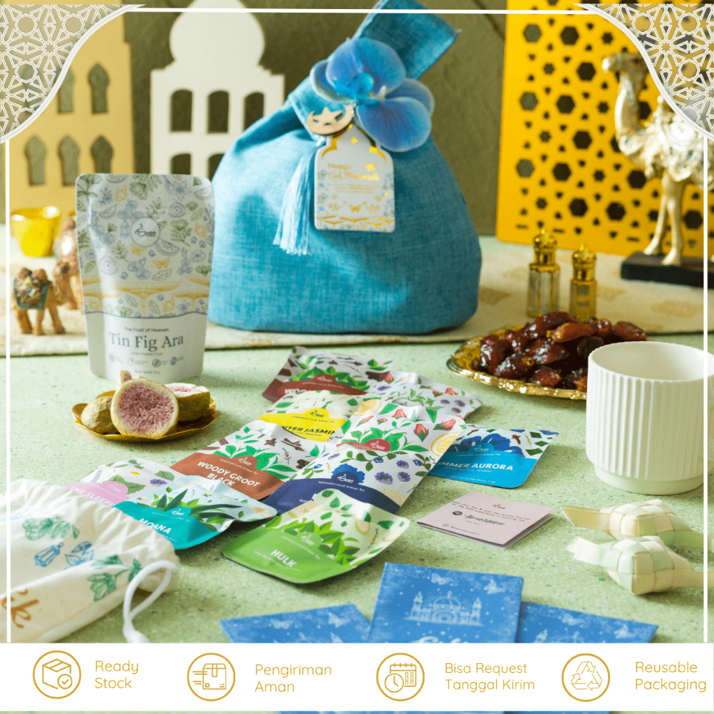 

Sukacita Package - Hampers Artisan Tea & Mug Ceramic