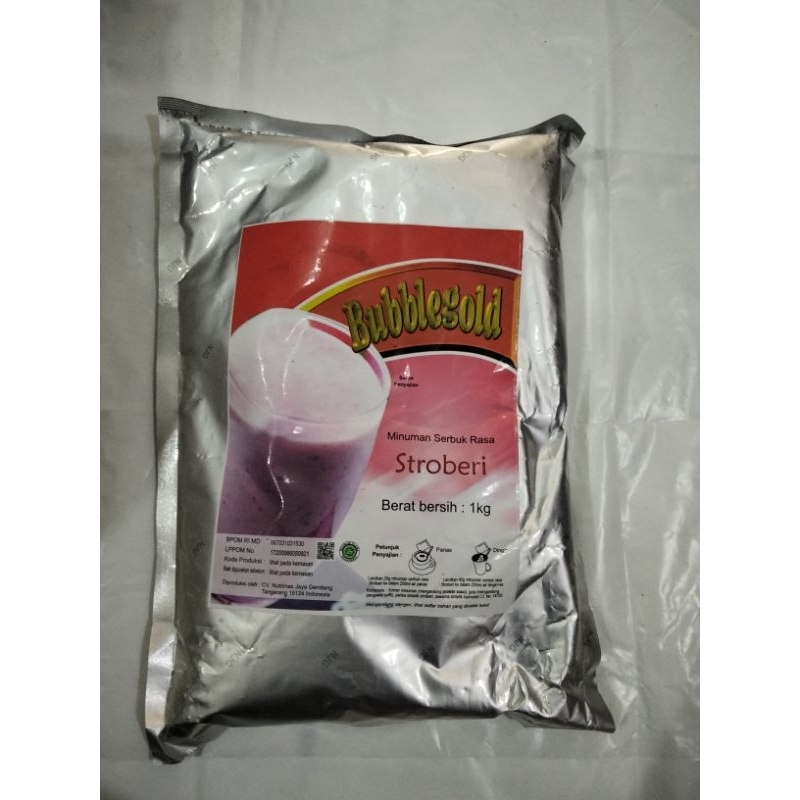 

Serbuk Minuman Bubble Gold Aneka Rasa 1000g