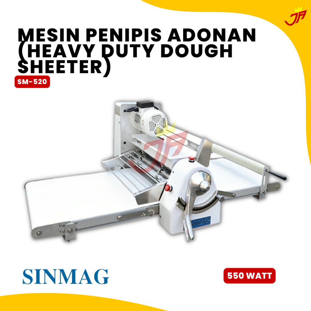 SINMAG Mesin Penipis Adona / SM-520 Heavy Duty Dough Sheeter