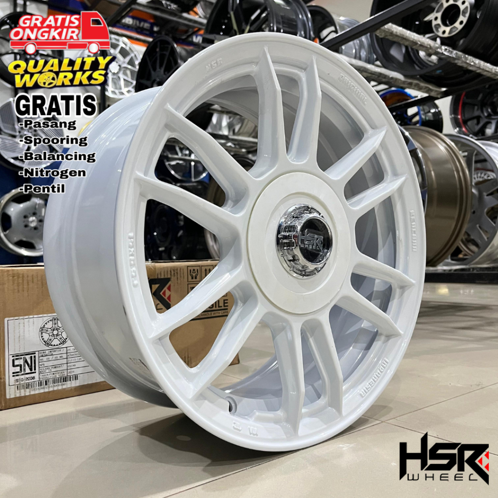 Velg Modifikasi Mobil Ayla, Agya, Brio, Ring 15 Velg Racing Hsr Wheel Kencana