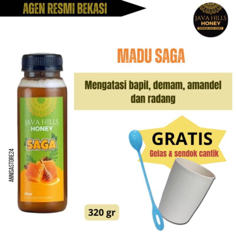 

Madu Saga Java Hills 320gr / mengatasi demam pada anak/ mengatasi sariawan