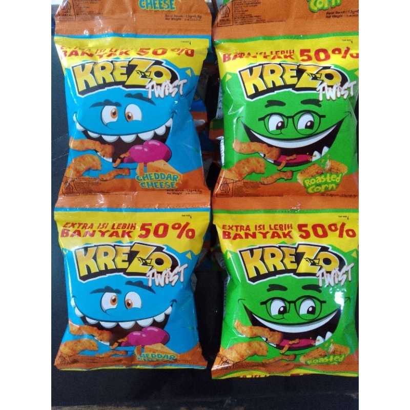

Krezo Twist 1 Renceng Isi 10 Pcs