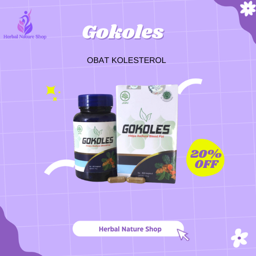 Gokoles - obat kolesterol - obat kesemutan