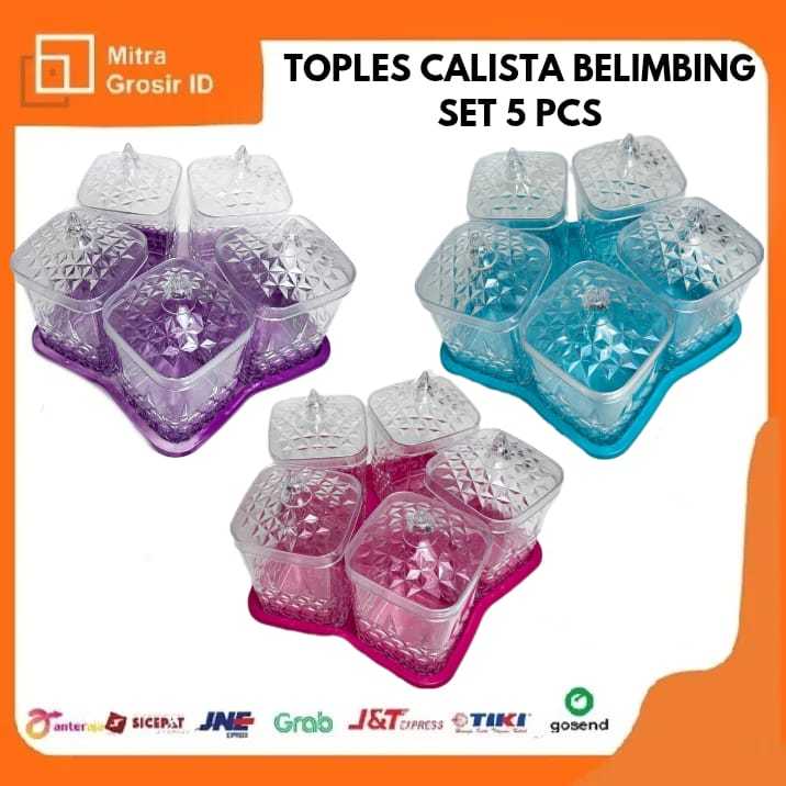 TOPLES CALISTA BELIMBING SATU SET ISI 5 PCS + NAMPAN