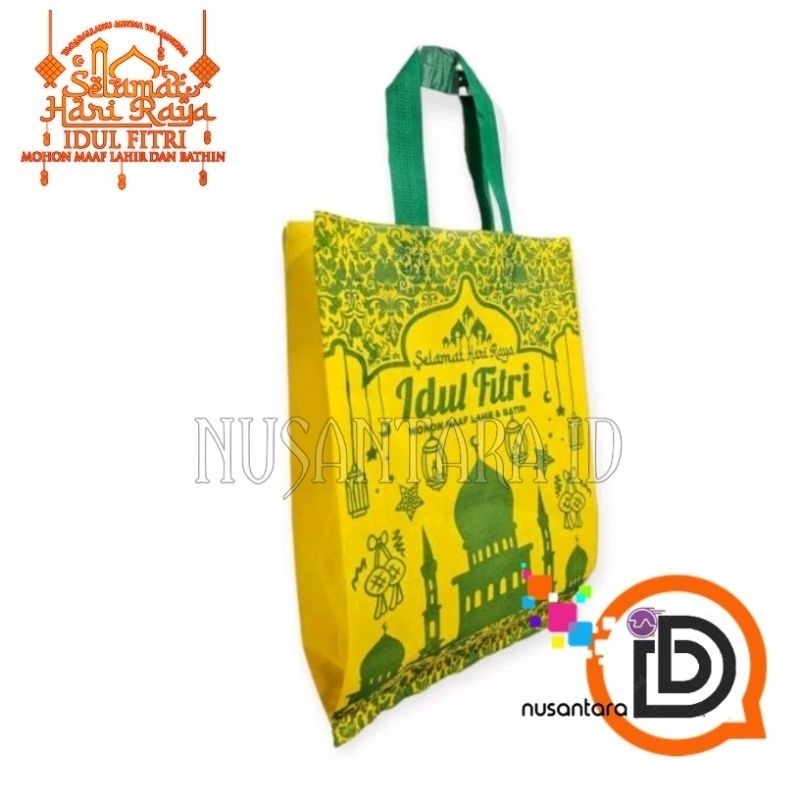 

TAS PARCEL IDUL FITRI (12PCS) M.40X30X8 / Goodie Bag Kantong Souvenir parsel lebaran Standar