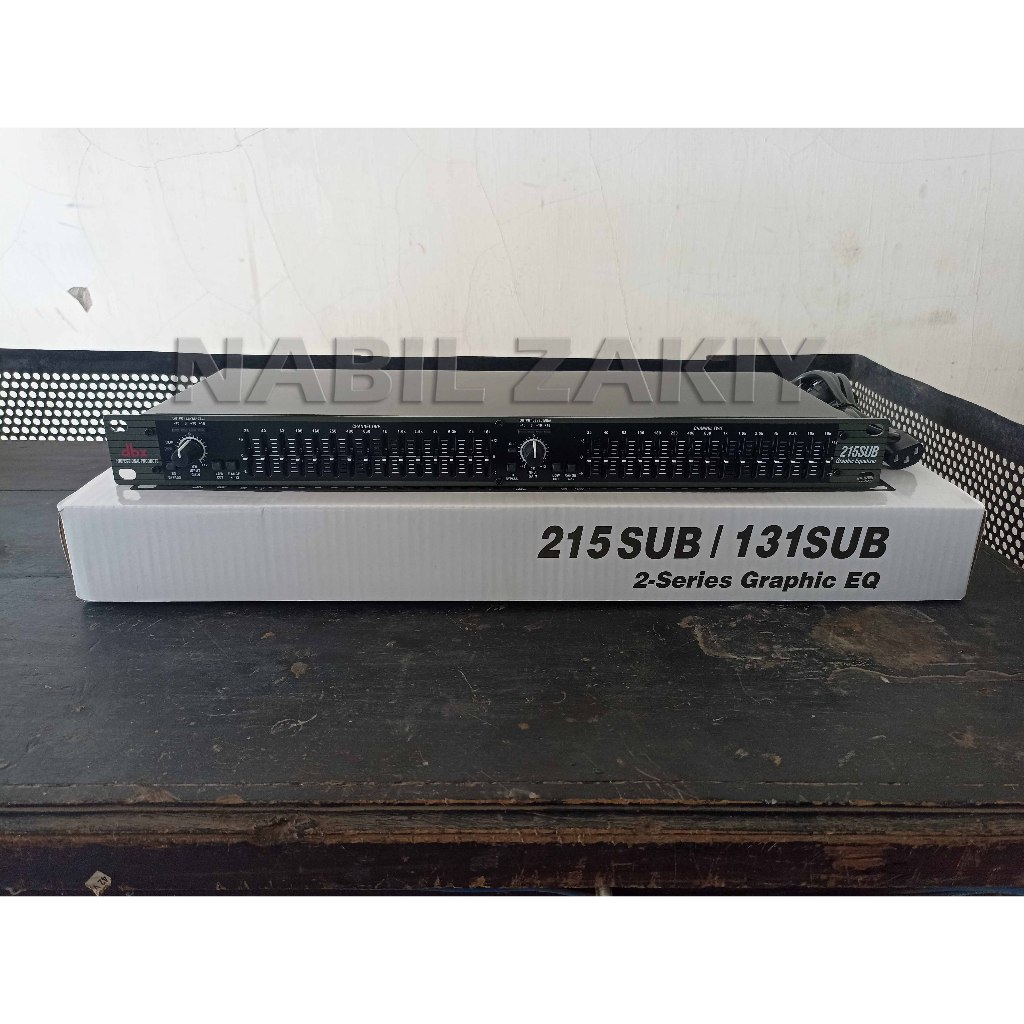 Equalizer Eq DBX 215 SUB 215SUB