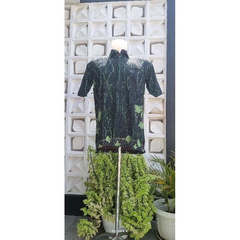 Batik Tulis Madura Flovea/ Kemeja Batik Pria KF25 025