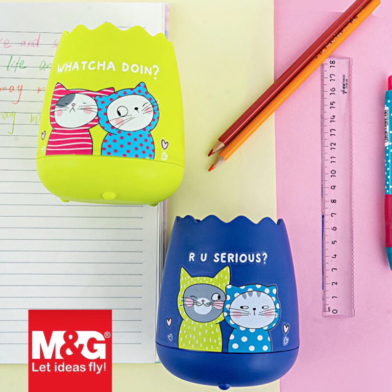 

M&G Stationery So Many Cats Pen holder / Wadah pensil tempat pensil tempat alat tulis