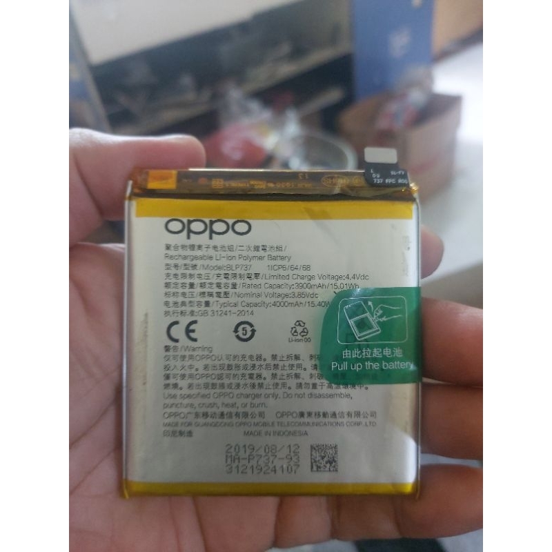 Batrei Ori Copotan Oppo Reno 2F