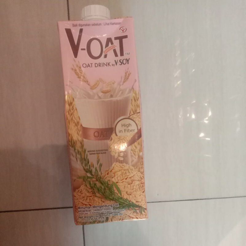 

VSOY OAT DRINK HIGH IN FIBER 1L