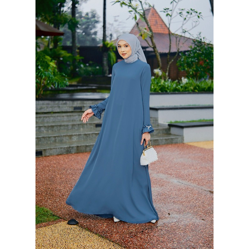 Eliza/Dress/Abaya/Dress Wanita/Dress Hijab/Maxi Dress