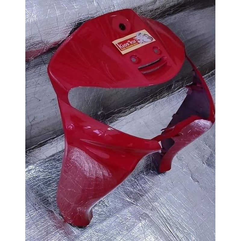 (READY STOK) TAMENG NOUVO LELE BODY DEPAN NOUVO LELE COVER LAMPU DEPAN NOUVO LELE WARNA MERAH NOUVOL