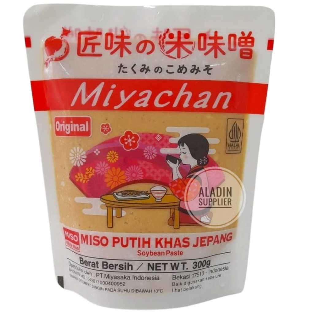 

Miyachan Miso Soup-Tauco putih Jepang 300g