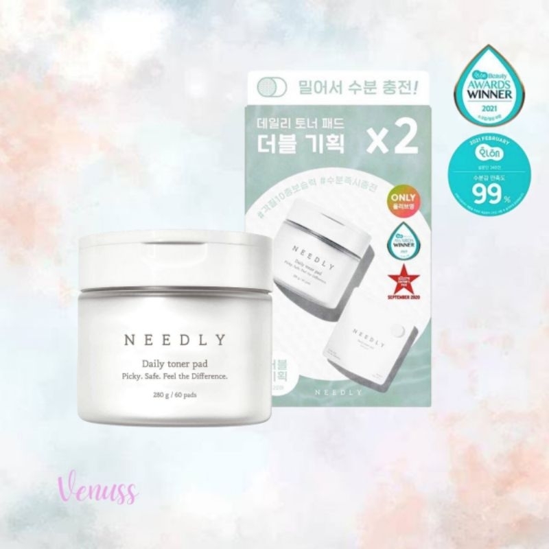 needly daily toner pad 60pads