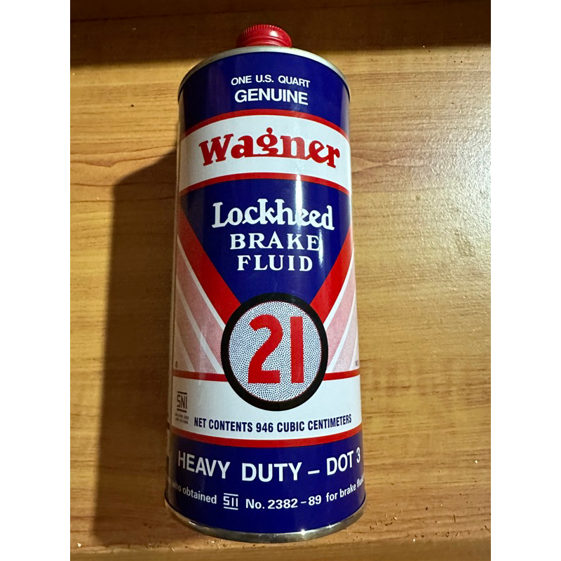 Minyak rem Wagner besar (1 L) brake fluid