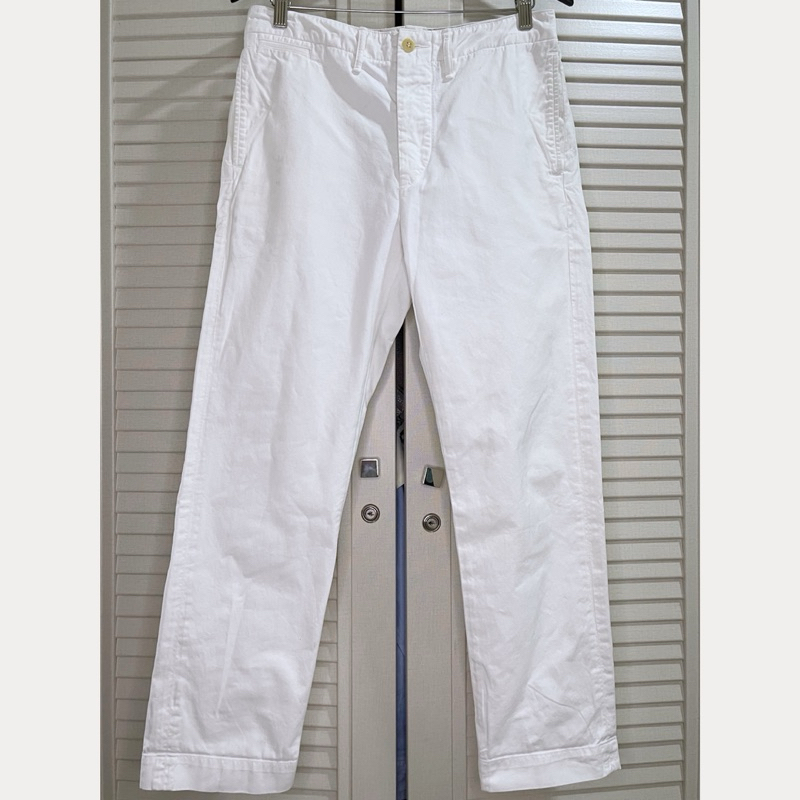 Ralph Ralph Lauren / Double RL / RRL - Officer’s Chino Pant - White - Size 31