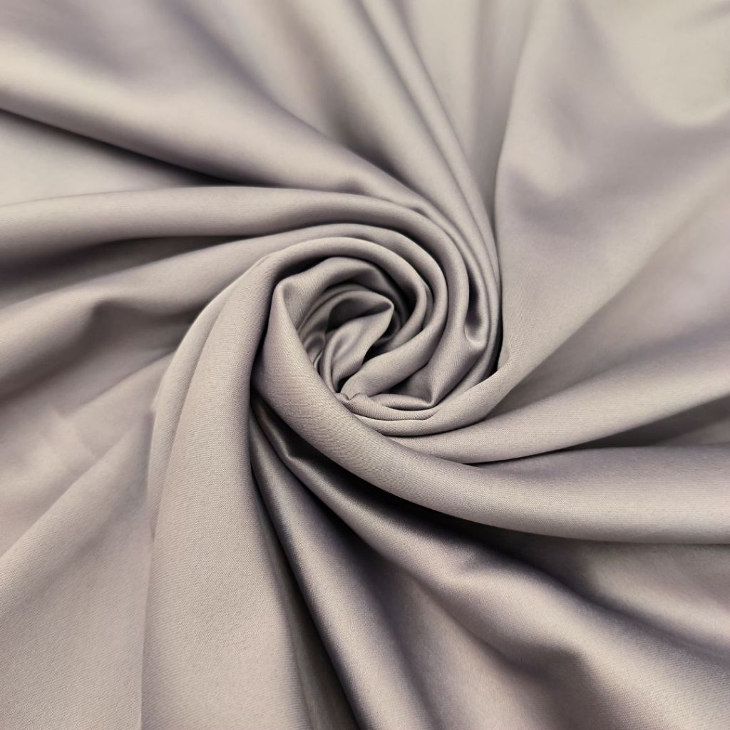 0.5 METER / VEER TEXTILE Bahan Polosan Cavali RC Kain Inner Polos Mewah Seragam Gamis Blouse