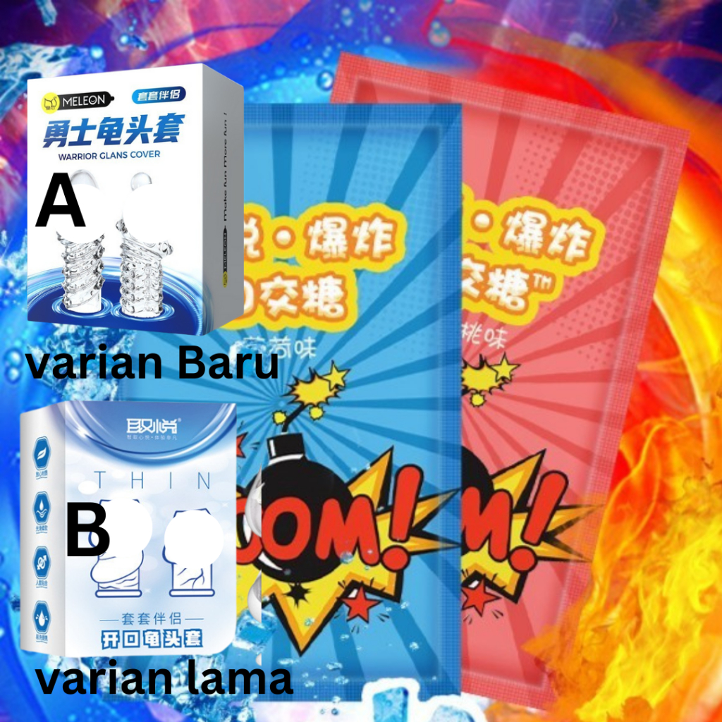 

Permen meledak di mulut Jumping Candy