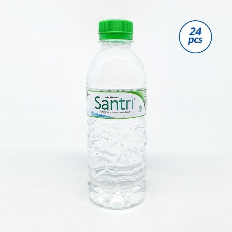 

Santri Air Mineral Botol 330 ml satu dus isi 24