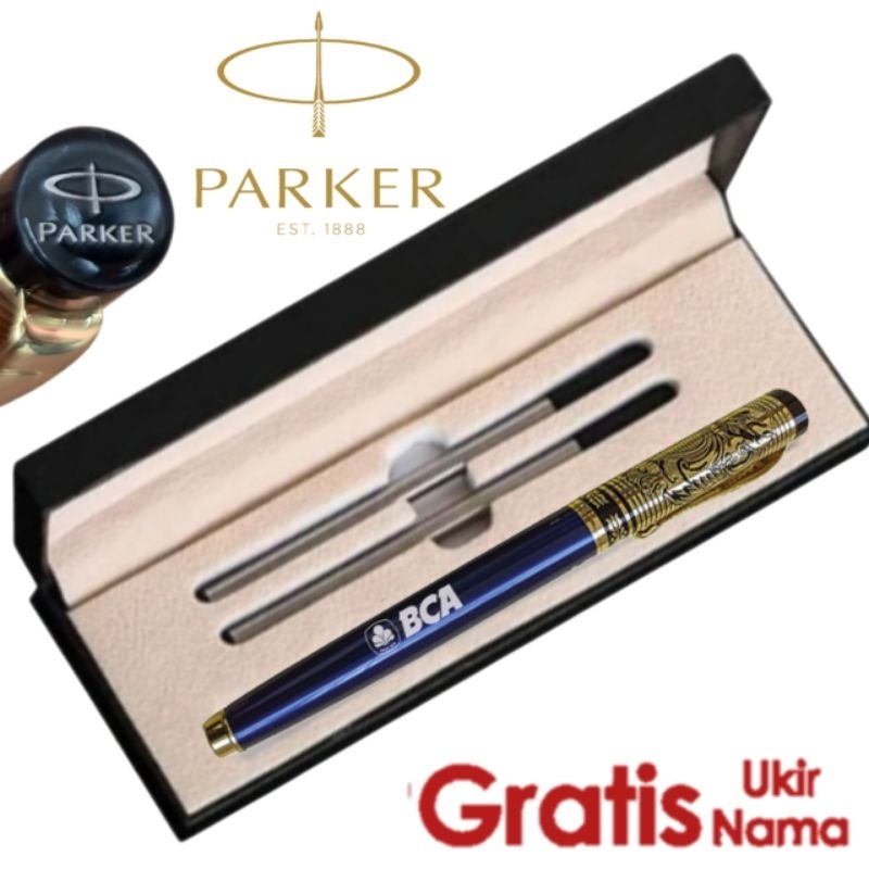 

Ballpoint Mewah Giftset Pen Pulpen Treeball Batik Parker Gratis Grafir Custom Nama