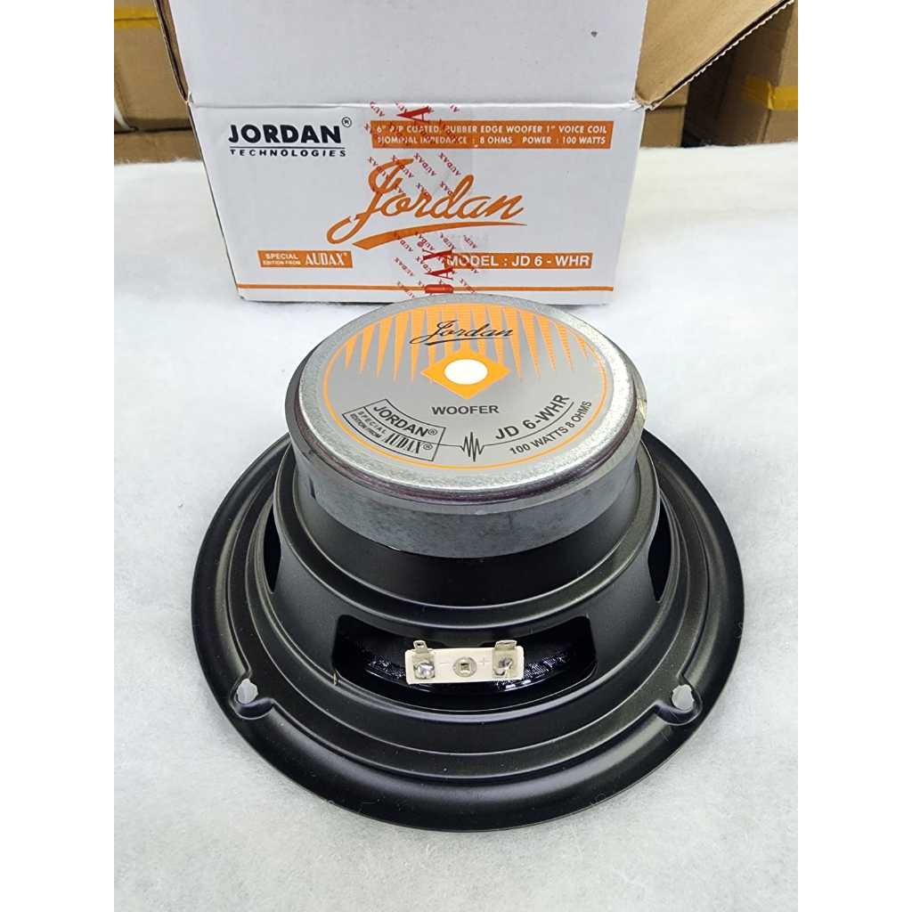 SPEAKER 6 INCH WOOFER JORDAN AUDAX – JD 6 WHR / JD6 WHR / JD6WHR – ORIGINAL