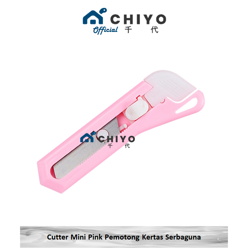 

CHIYO Living - Cutter Mini Pink Pemotong Kertas Serbaguna