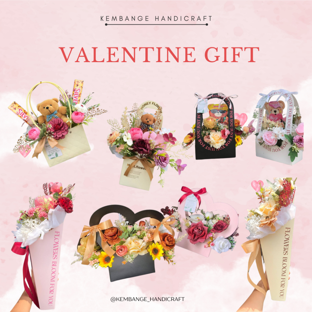 KADO VALENTINE / KADO PACAR / KADO PASANGAN / VALENTINE GIFT / KADO PACAR CEWEK / BOX BUNGA VALENTIN