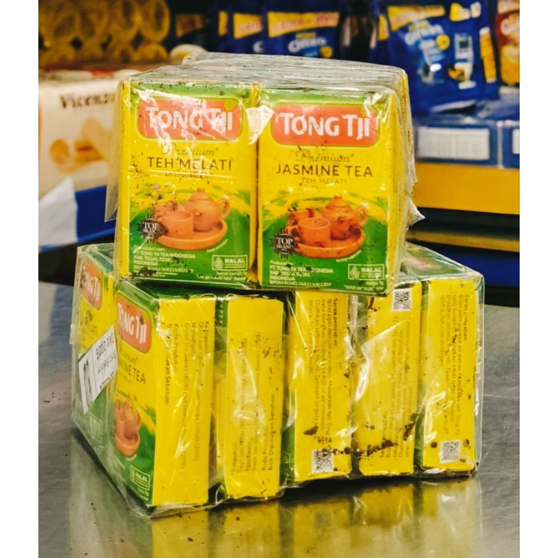 

Tong Tji Premium Teh Melati 10gr x 10pcs/Tongji Teh Melati Premium 10gr x 10pcs/Tong Tji Jasmine Tea/Daun Teh Melati Tong Tji/Es Teh