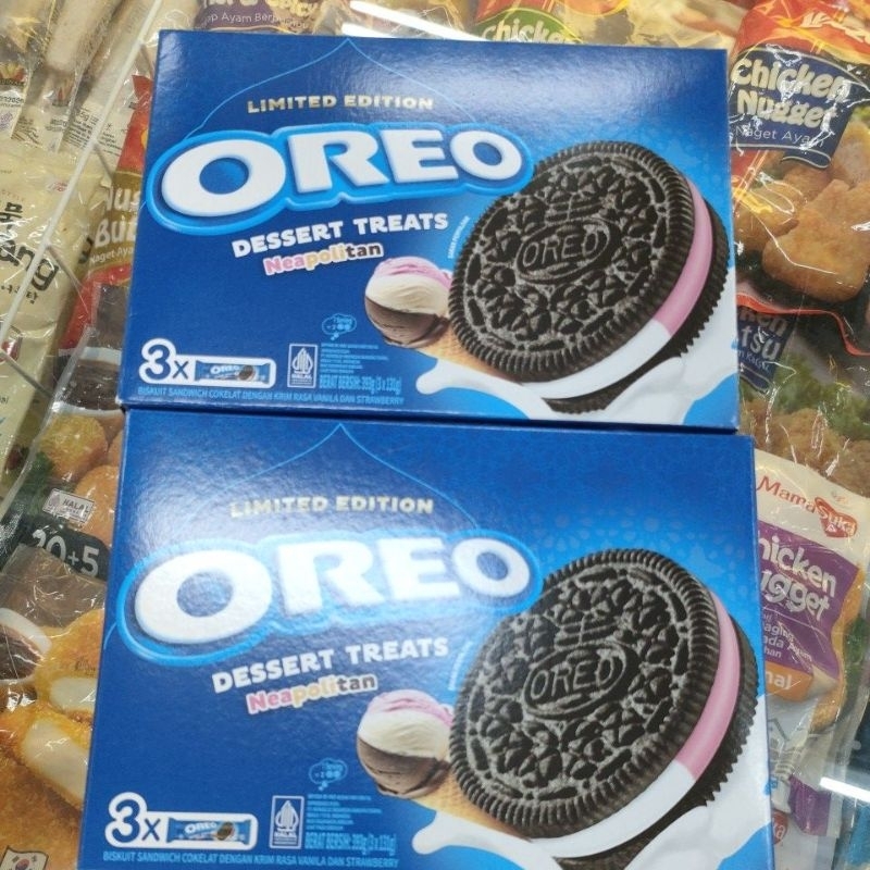 

Oreo Desert treats Neapolitan limited edition 3x131gr