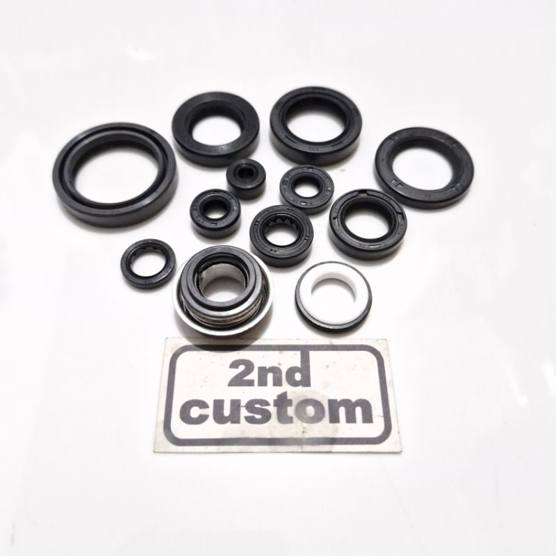 Seal set full mesin Honda NSR 150 R RR SP FSX Phantom Astra sil kit oil oli selah slah kick start st