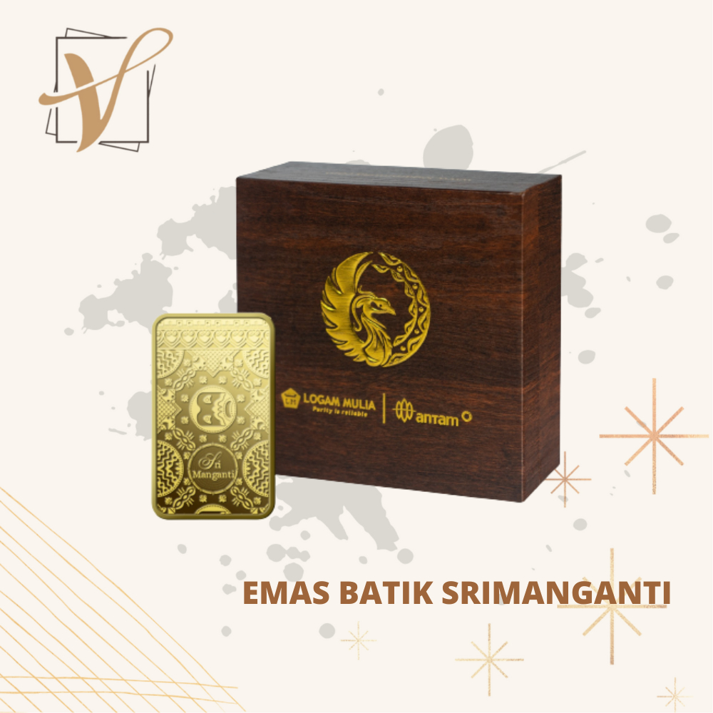 Emas Batik Srimanganti 10 Gram dan 20 Gram