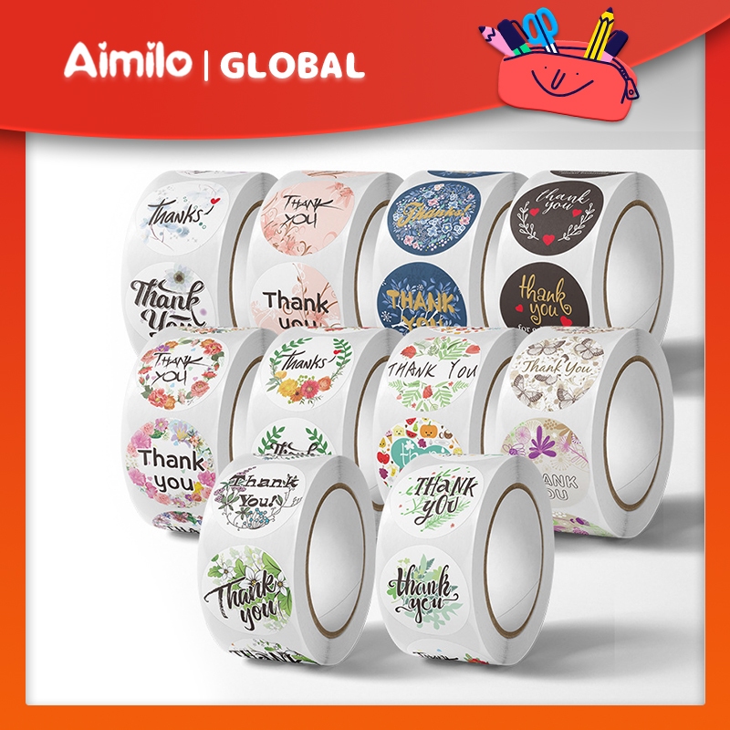 

Aimilo Medan - Sticker Thank You 500 Lembar / Stiker Kertas Dilapisi