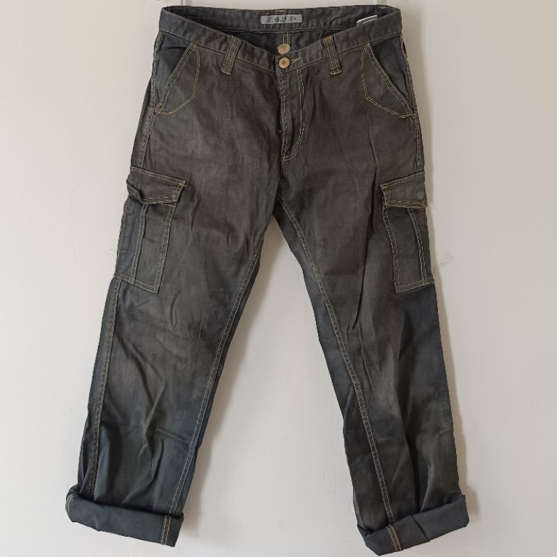 Preloved Celana/Prelove Cargo Joger/Joger/Jeans/Celana Training/Kulot/Kulot Plisket