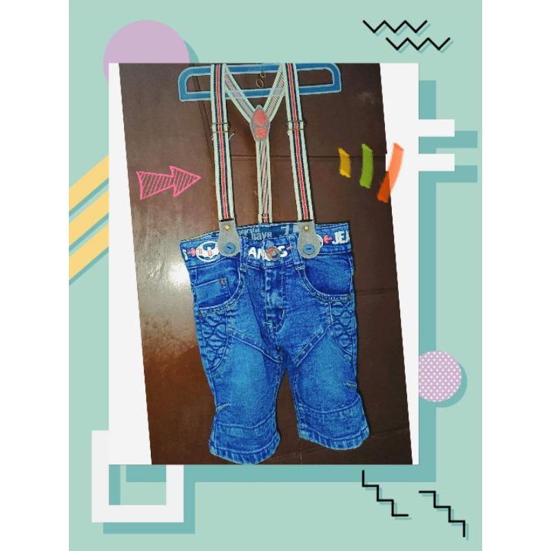 Preloved # Overall Jeans